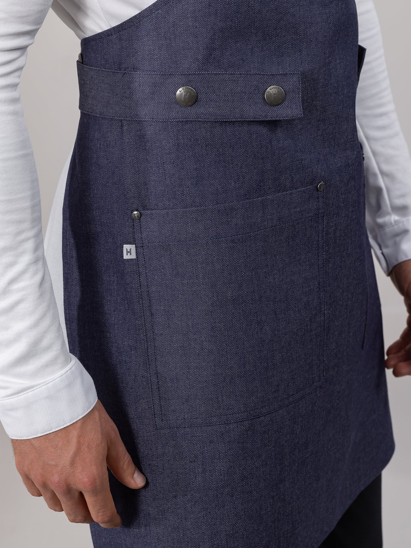 Dakota strap Heavy Blue Denim Gray Dakota strap Heavy Blue Denim Le Nouveau Chef