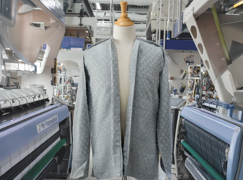 3-D Woven Chef Jacket 3-D Woven Chef Jacket