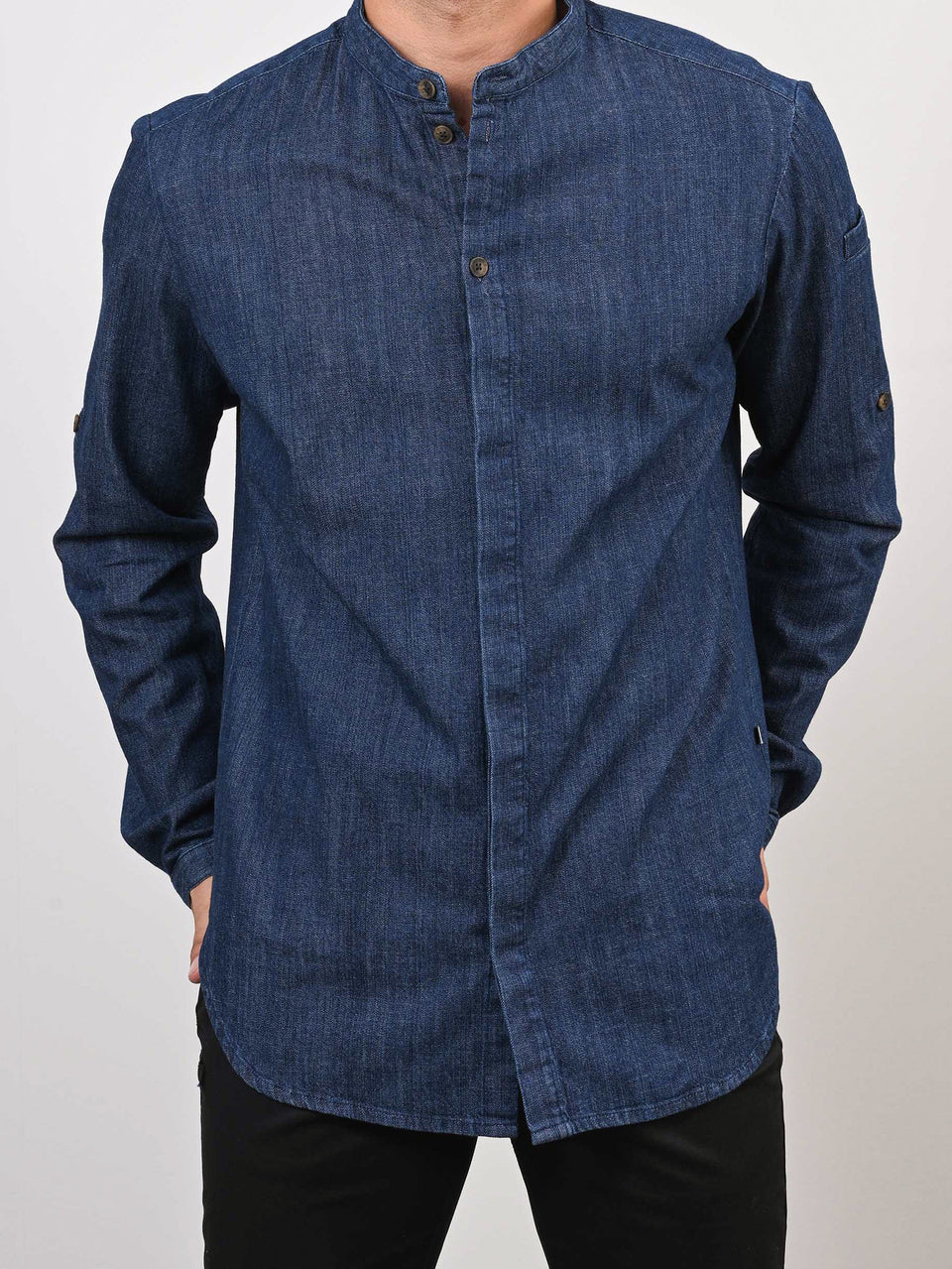 Light Gray Chavi Sturdy Denim Le Nouveau Chef