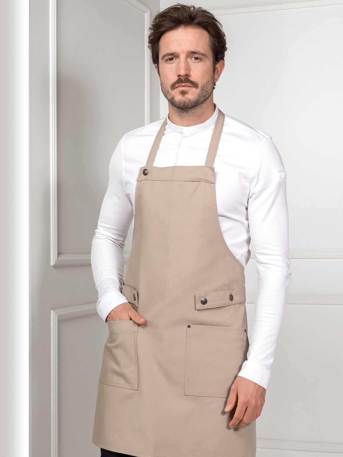 Gray Dakota Sand Canvas Le Nouveau Chef