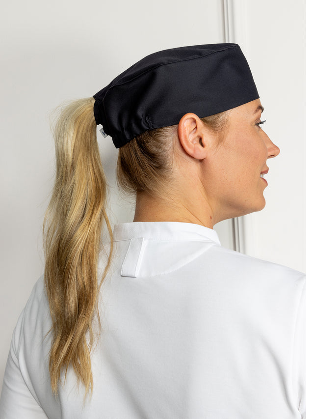 Light Gray Fez ladies Black Le Nouveau Chef