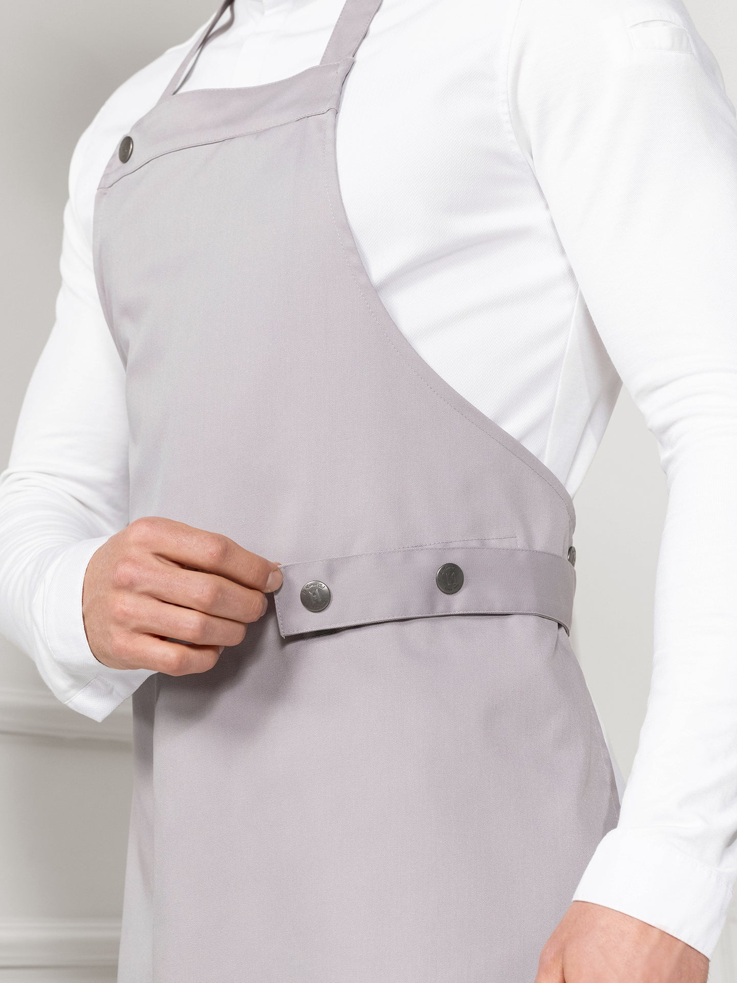 Light Gray Dallas strap Slate Grey Le Nouveau Chef